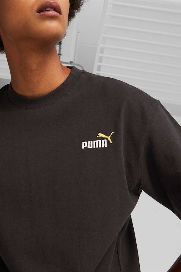 PUMA 75 Logo Celebration Men's Tee, PUMA Black, extralarge