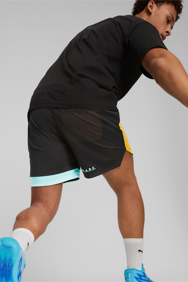 PUMA x MELO Rare Ralph Shorts, PUMA Black, extralarge-GBR