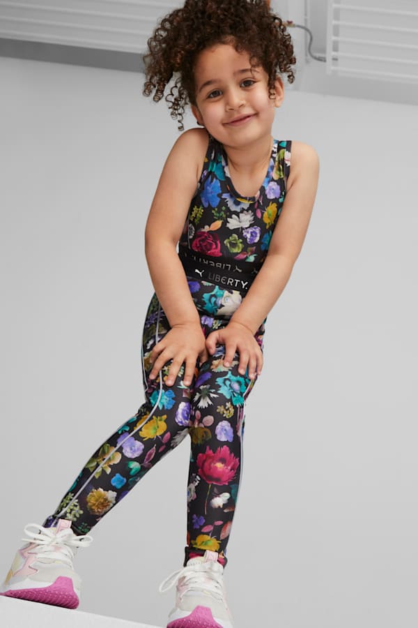 PUMA x LIBERTY Kids' Leggings, PUMA Black, extralarge