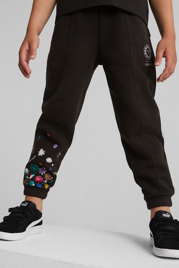 PUMA x LIBERTY Kids' Sweatpants, PUMA Black, extralarge