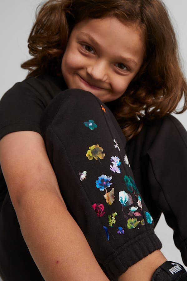 PUMA x LIBERTY Kids' Sweatpants, PUMA Black, extralarge