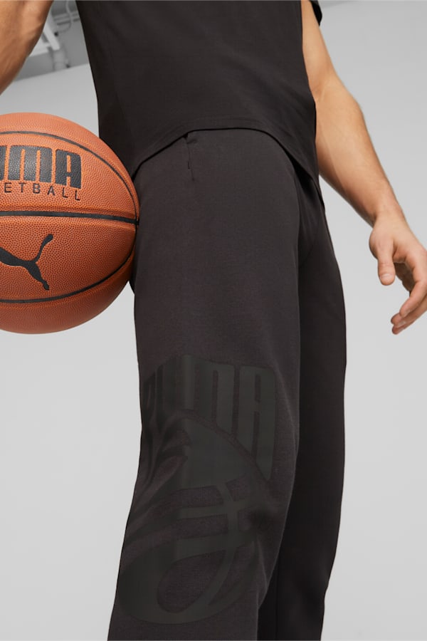 Posterize Men's Basketball Sweatpants, PUMA Black, extralarge