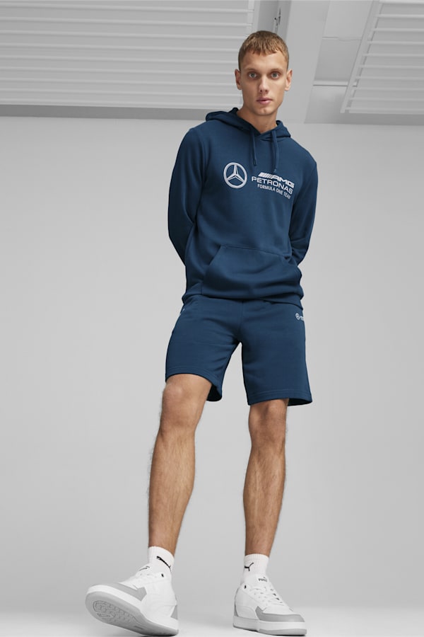 Mercedes-AMG Petronas Motorsport Men's ESS Hoodie, Ocean Tropic, extralarge