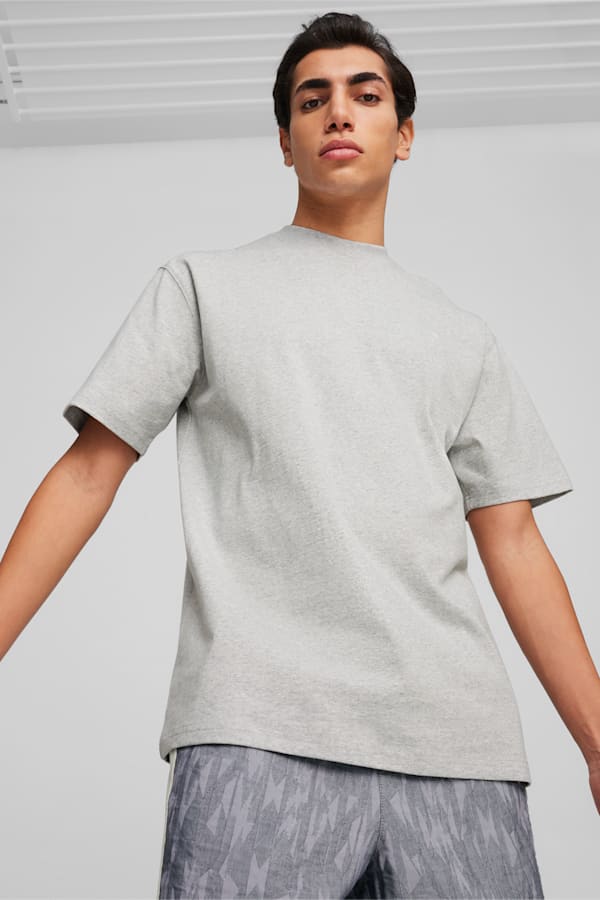 MMQ Tee Men, Light Gray Heather, extralarge