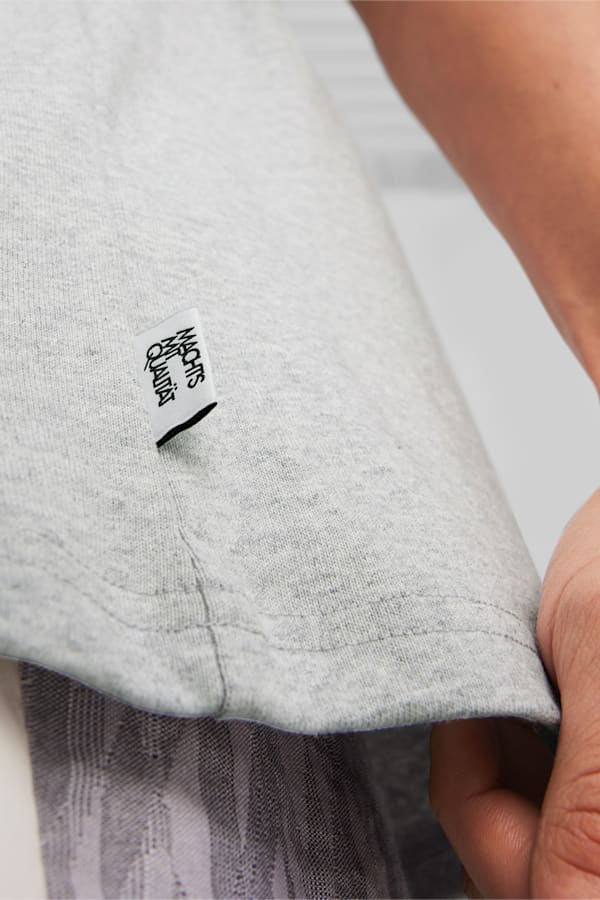 MMQ Tee Men, Light Gray Heather, extralarge