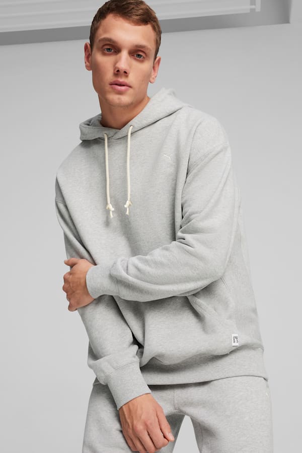 MMQ Hoodie Men, Light Gray Heather, extralarge
