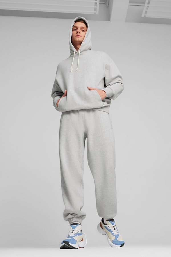 MMQ Hoodie Men, Light Gray Heather, extralarge