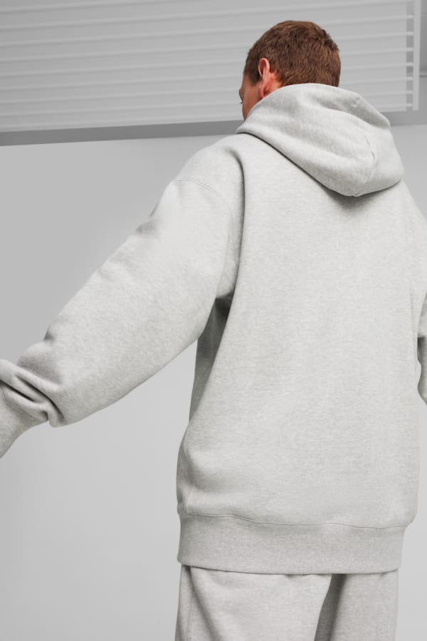 MMQ Hoodie Men, Light Gray Heather, extralarge