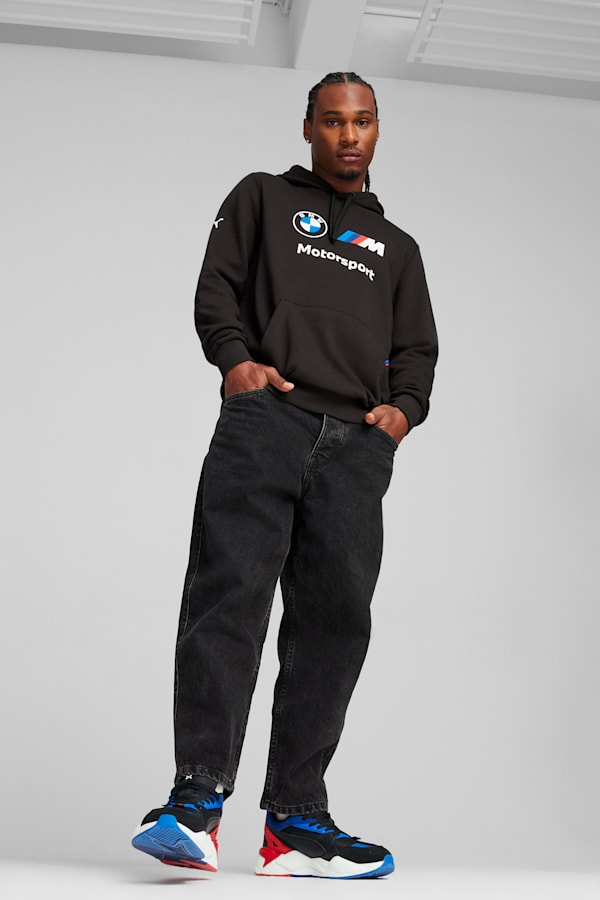 BMW M Motorsport ESS Men's Hoodie, PUMA Black, extralarge