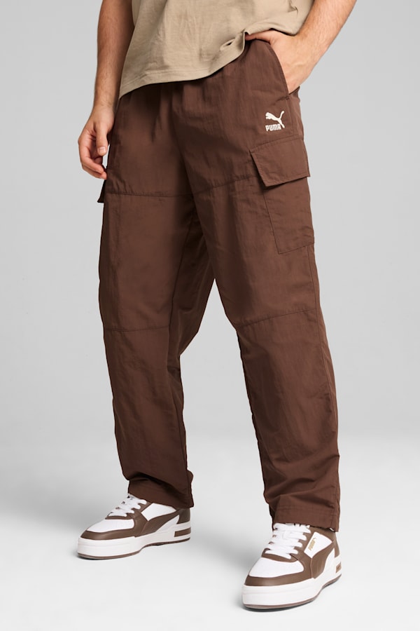 CLASSICS Men's Cargo Pants, Espresso Brown, extralarge