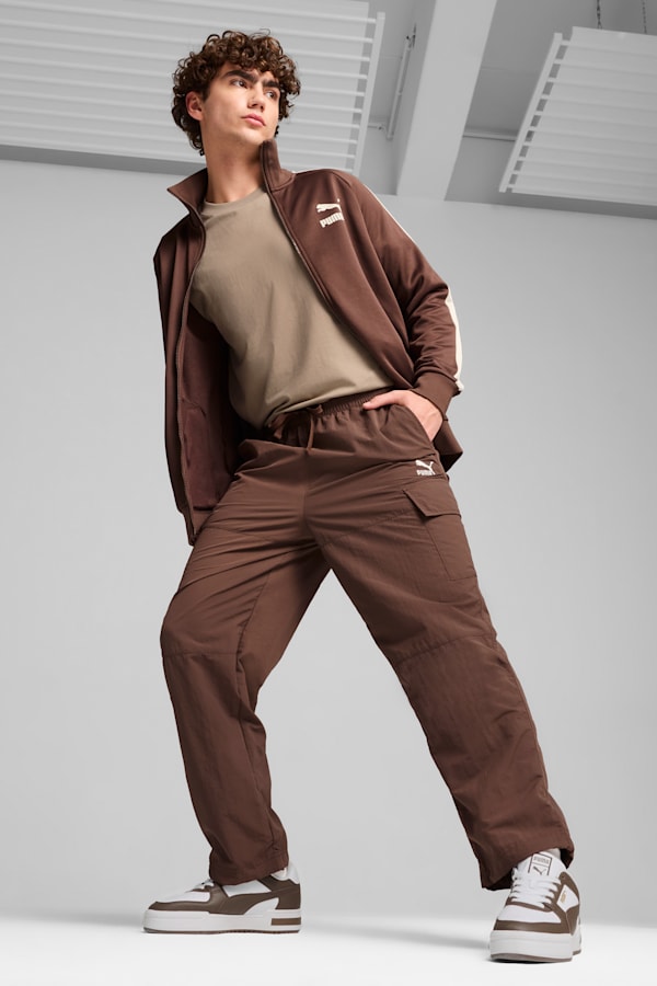 CLASSICS Men's Cargo Pants, Espresso Brown, extralarge