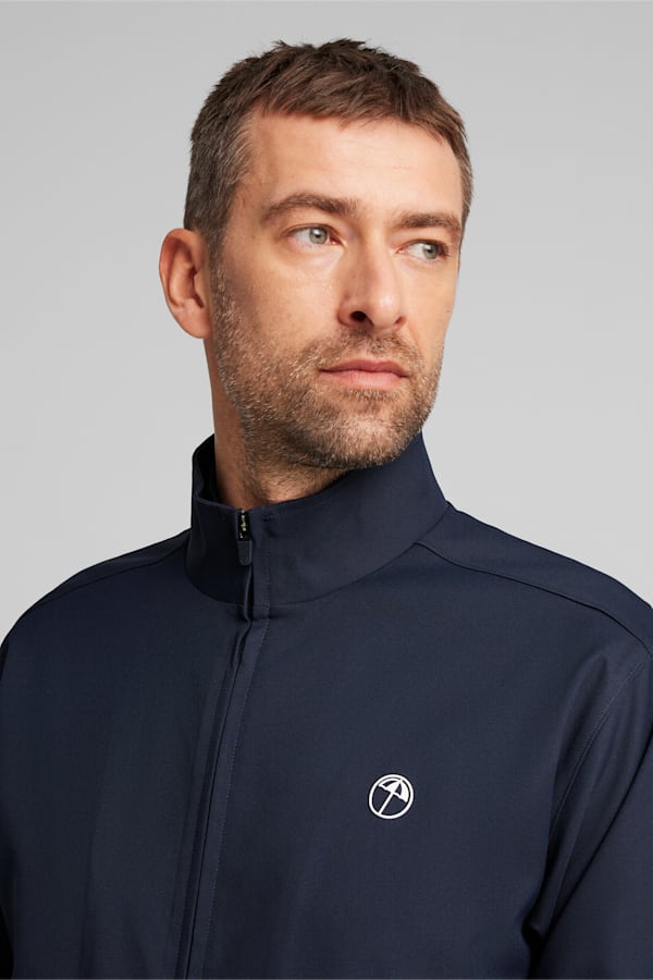 PUMA x Arnold Palmer Men's Zip Jacket, Deep Navy, extralarge-GBR