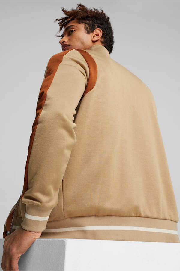 T7 Men's Track Jacket, Prairie Tan, extralarge