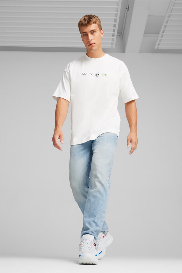 BMW M Motorsport Calder Tee, PUMA White, extralarge