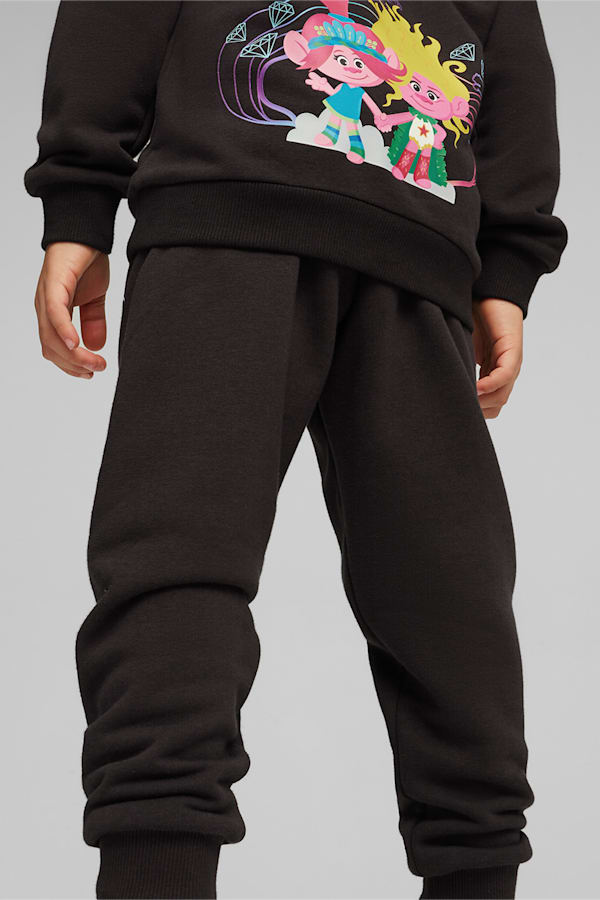 PUMA x TROLLS Kids' Sweatpants, PUMA Black, extralarge