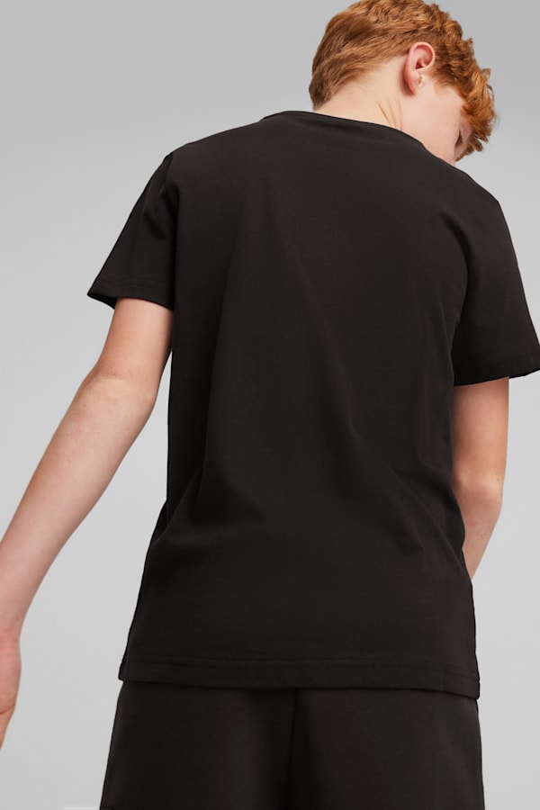 PUMA x ONE PIECE Youth Graphic Tee, PUMA Black, extralarge