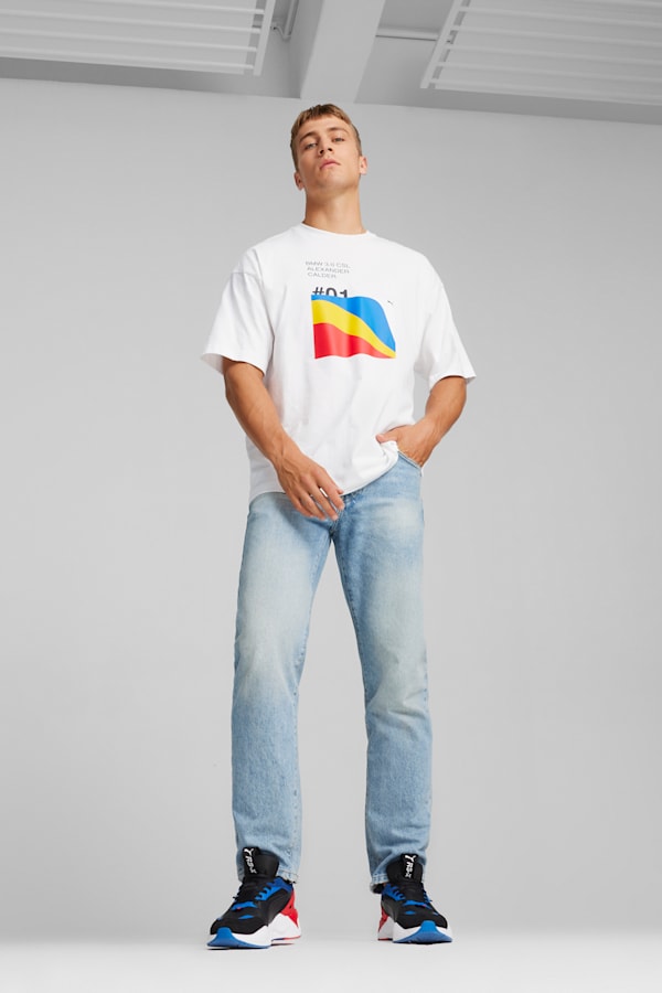 BMW M Motorsport Calder Tee, PUMA White, extralarge
