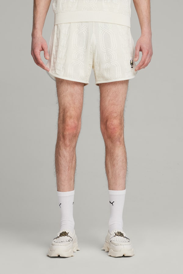 PUMA x PALOMO T7 Shorts, Warm White, extralarge