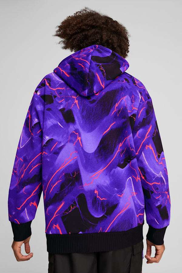 F1® Neon Energy All-Over Print Hoodie Men, PUMA Black, extralarge