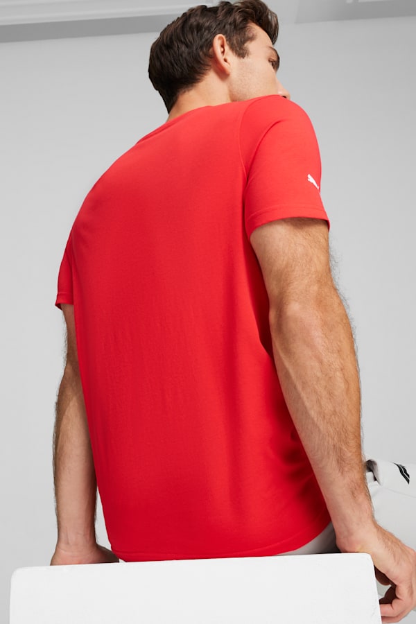 F1® Essentials Men's Motorsport Logo Tee, Pop Red, extralarge-GBR