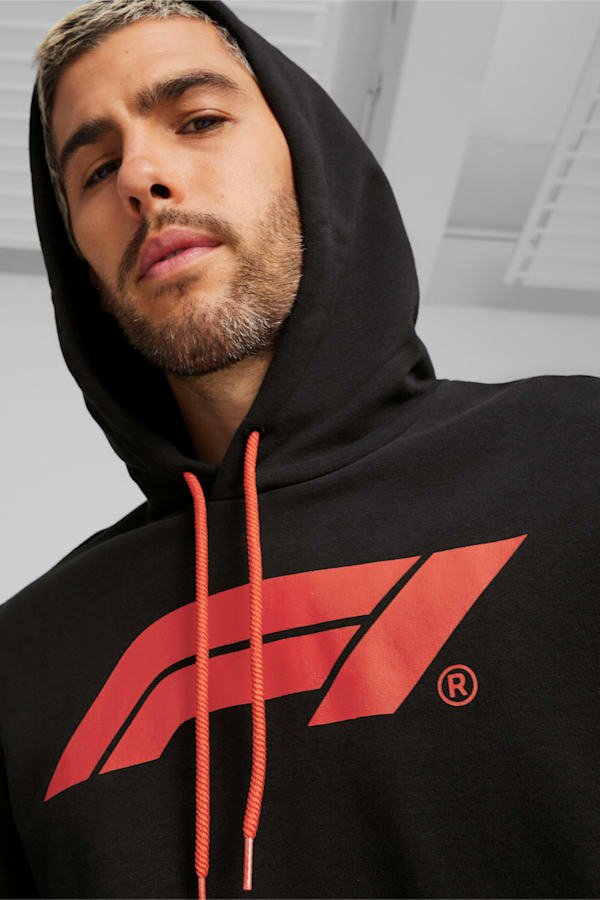 F1® ESS Men's Motorsport Logo Hoodie, PUMA Black, extralarge