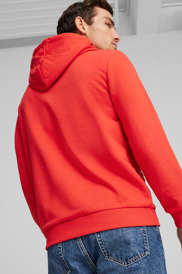 F1® Essentials Men's Motorsport Logo Hoodie, Pop Red, extralarge