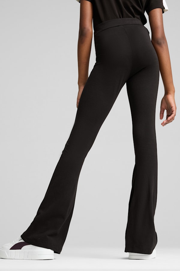 CLASSICS Flared Leggings Youth, PUMA Black, extralarge