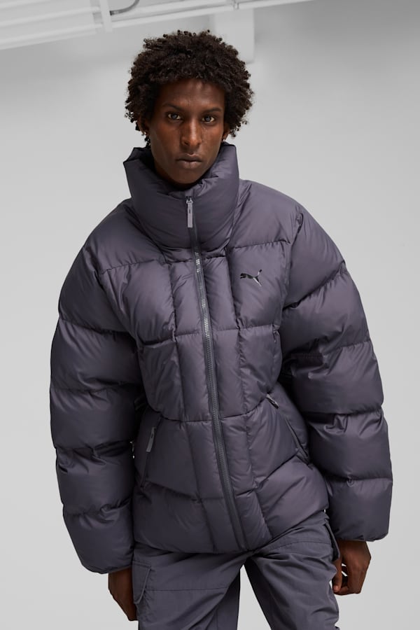Puffer Jacket Men, Galactic Gray, extralarge