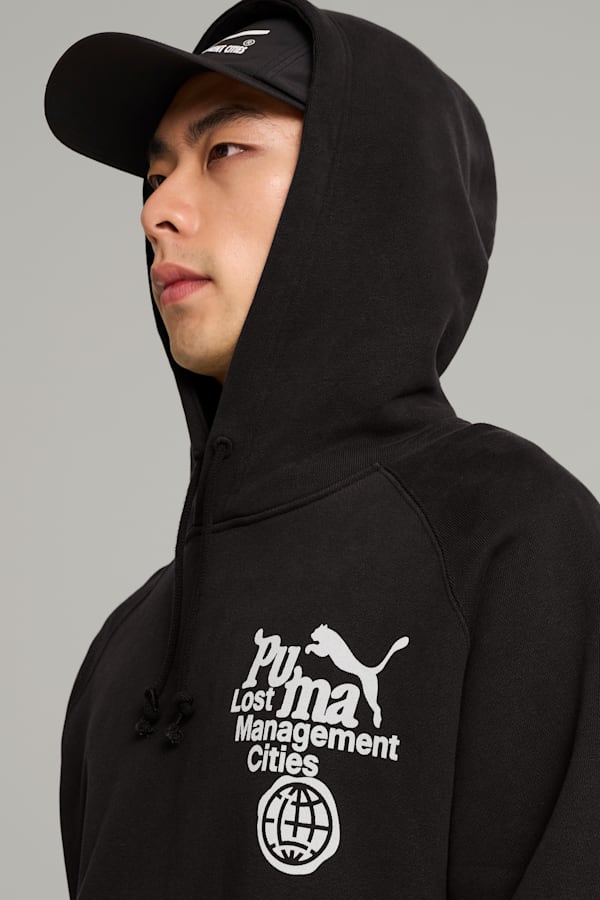 PUMA x LMC Hoodie Men, PUMA Black, extralarge