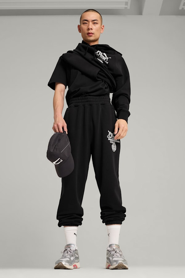 PUMA x LMC Hoodie Men, PUMA Black, extralarge