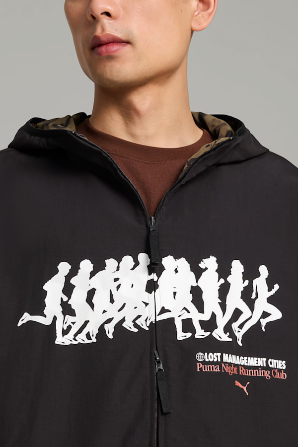 PUMA x LMC All-Over Print Jacket Men, Wild Willow, extralarge
