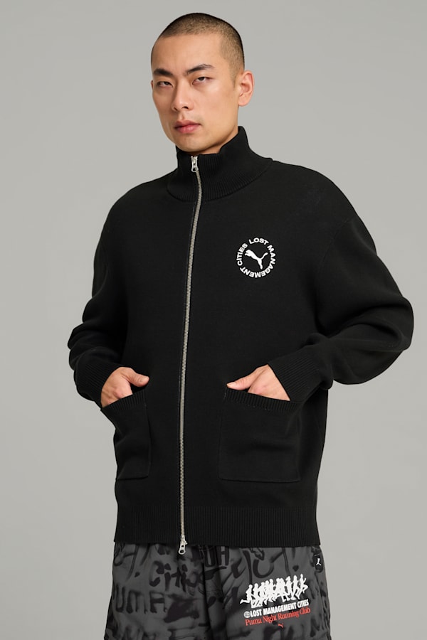 PUMA x LMC Full-Zip Jacket Men, PUMA Black, extralarge