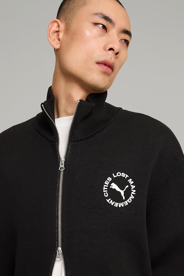 PUMA x LMC Full-Zip Jacket Men, PUMA Black, extralarge