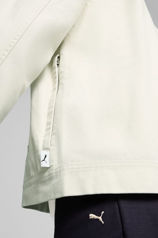 MMQ Zip Overshirt Men, Alpine Snow, extralarge