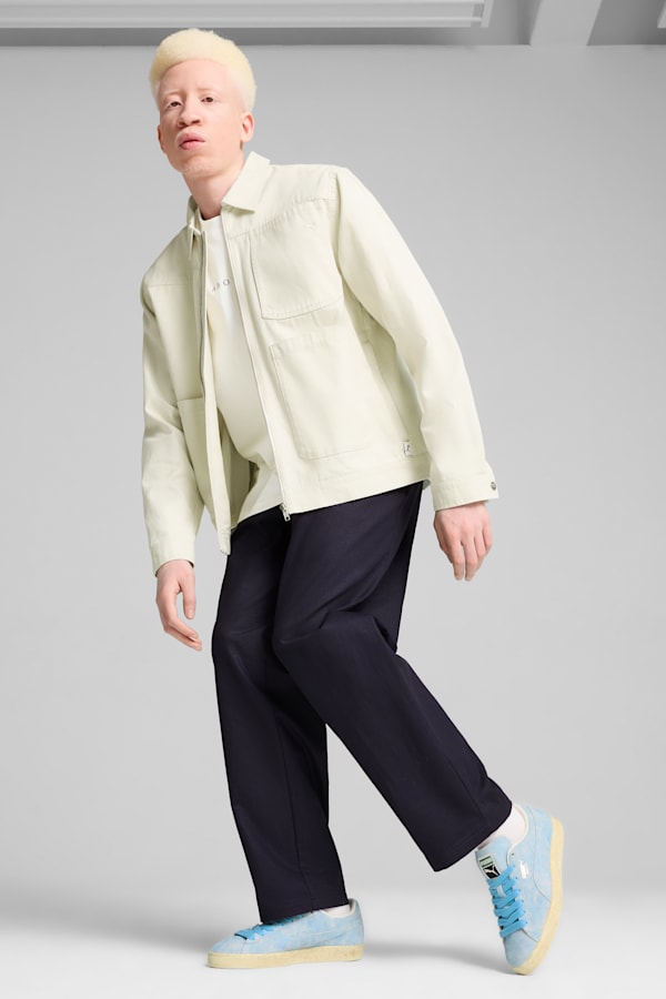 MMQ Zip Overshirt Men, Alpine Snow, extralarge
