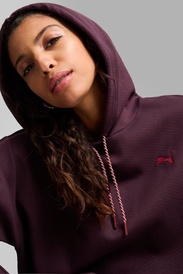 Plum hoodie women's clearance