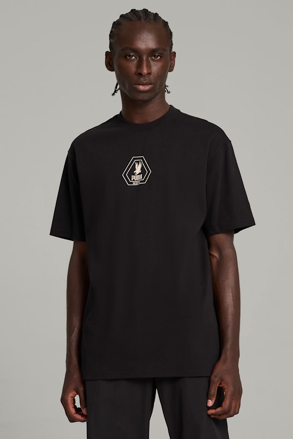 PUMA x SKEPTA Graphic Tee Men, PUMA Black, extralarge