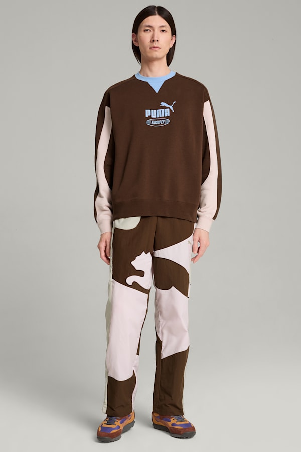 PUMA x KIDSUPER Crew Men, Espresso Brown, extralarge