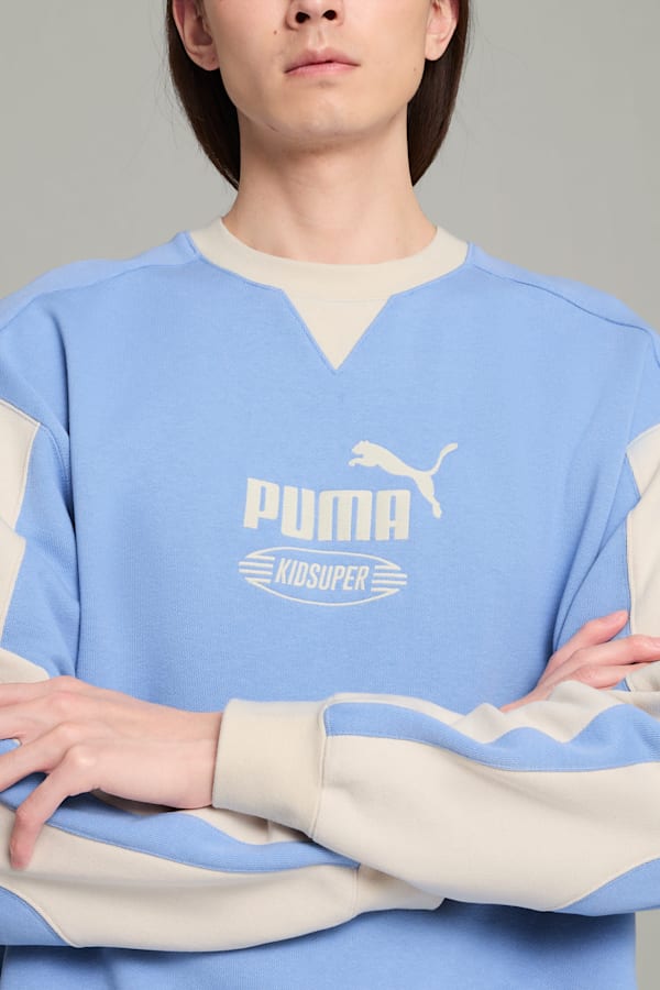PUMA x KIDSUPER Crew Men, Day Dream, extralarge
