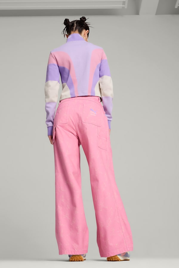 PUMA x KIDSUPER Pants Women, Mauved Out, extralarge