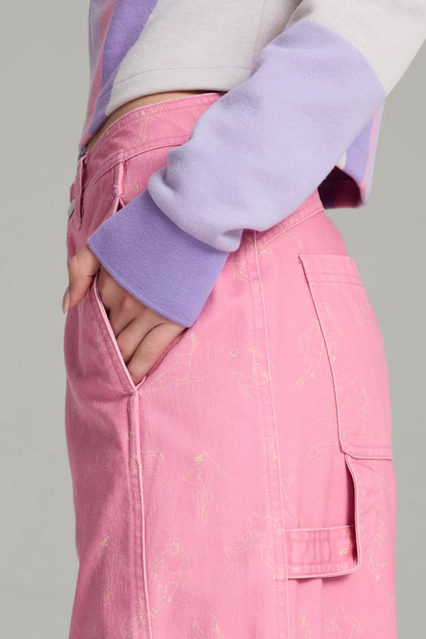 PUMA x KIDSUPER Pants Women, Mauved Out, extralarge