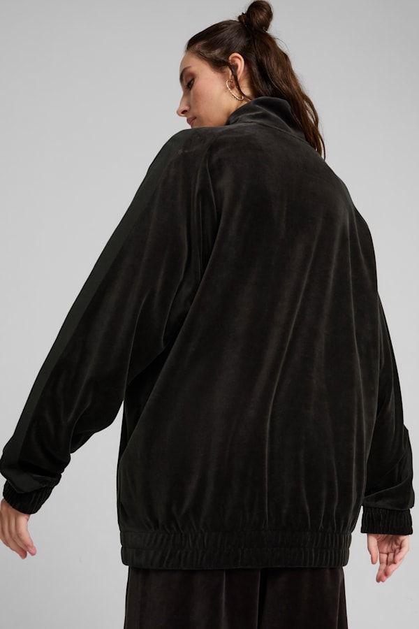 T7 Oversized Track Jacket Unisex, PUMA Black, extralarge