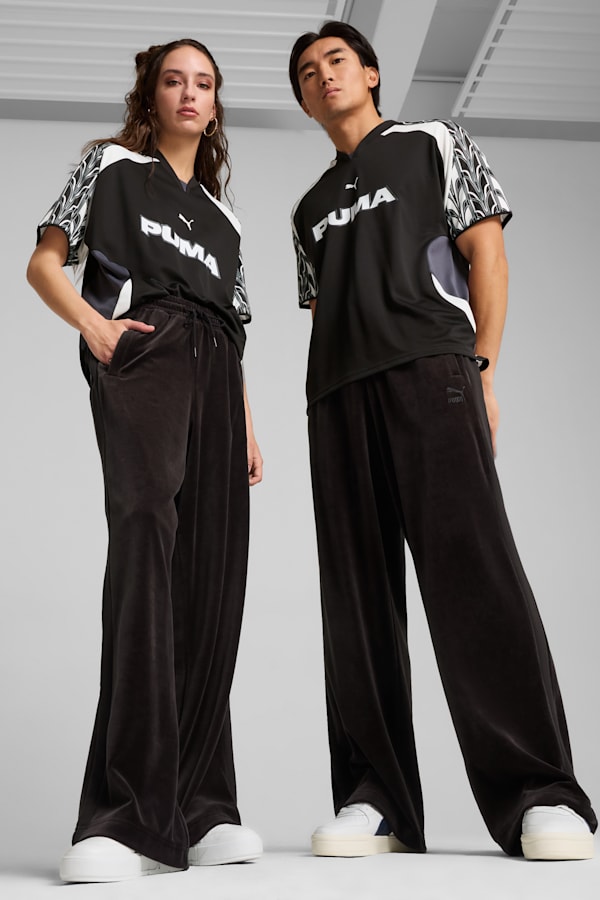 T7 Oversized Track Pants Unisex, PUMA Black, extralarge
