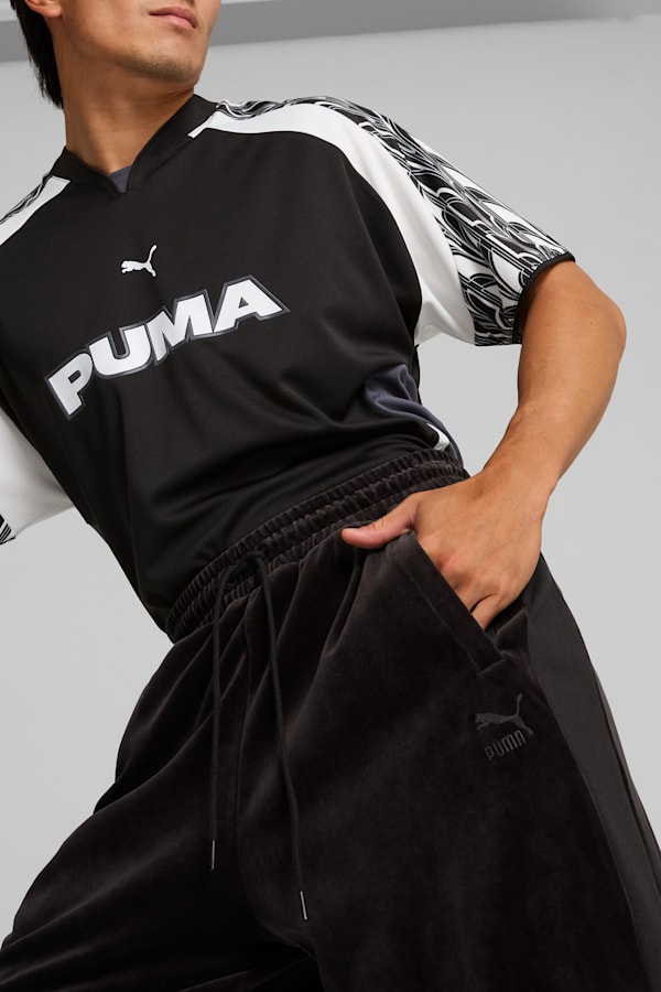 T7 Oversized Track Pants Unisex, PUMA Black, extralarge