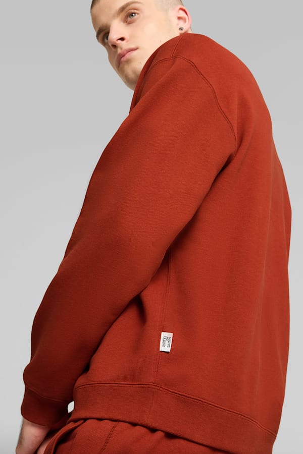 MMQ Quarter-Zip Crew, Mars Red, extralarge-GBR