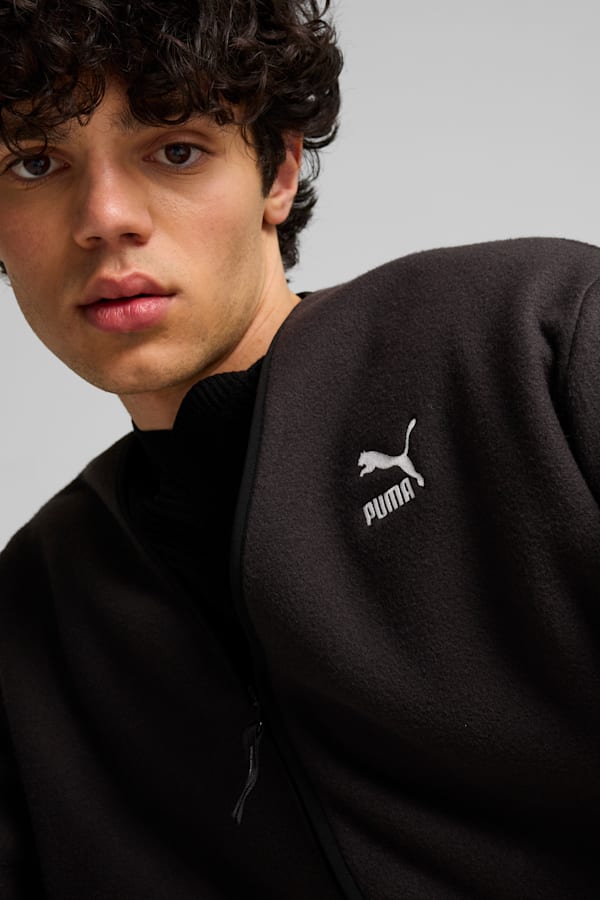 CLASSICS Relaxed Cardigan Men, PUMA Black, extralarge