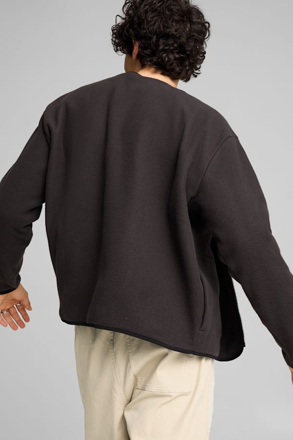 CLASSICS Relaxed Cardigan Men, PUMA Black, extralarge