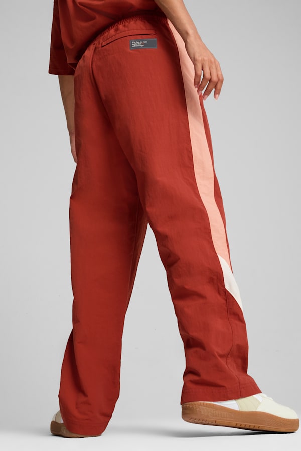 Red puma track pants clearance