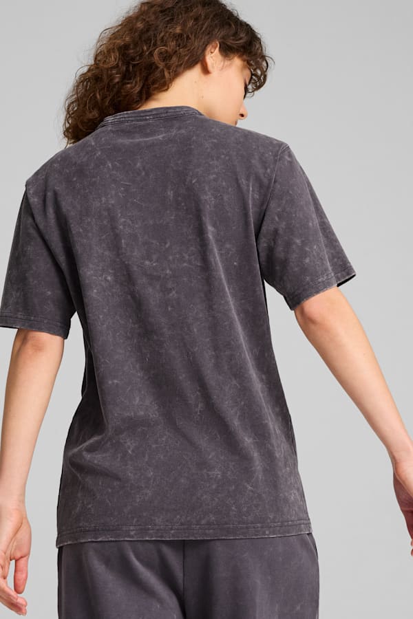 DARE TO Relaxed Washed Tee Women, Galactic Gray, extralarge