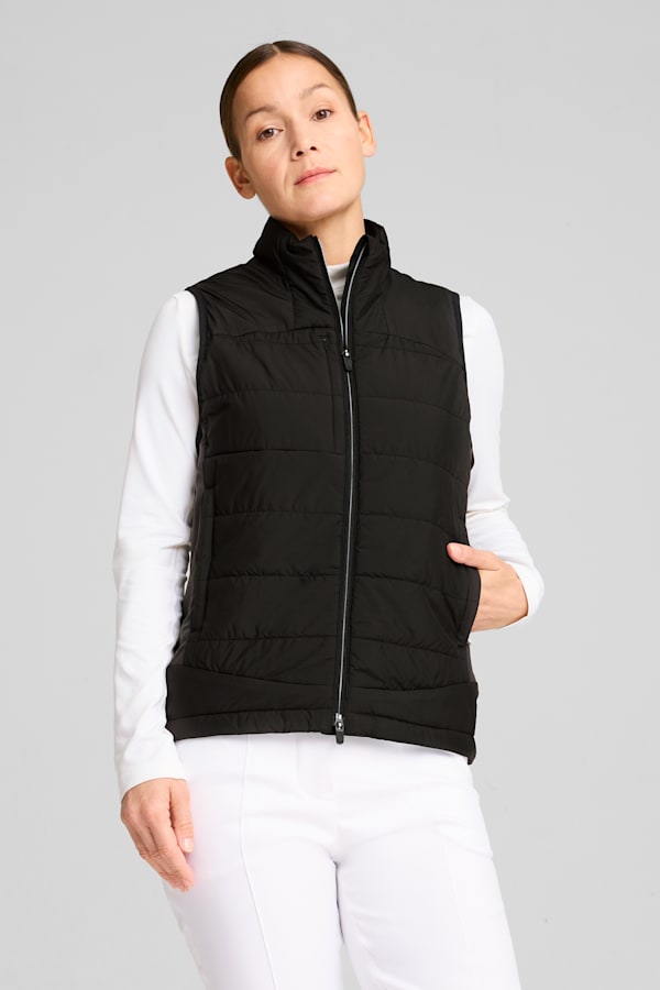 Quilted golf vest sale